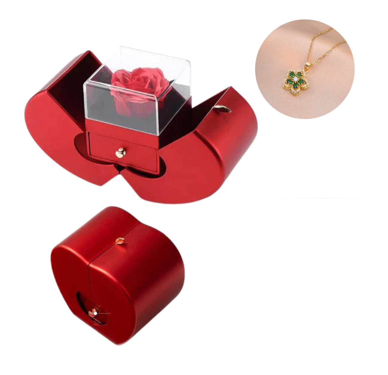 RosaCoeur Box - With WhirlLove Necklace
